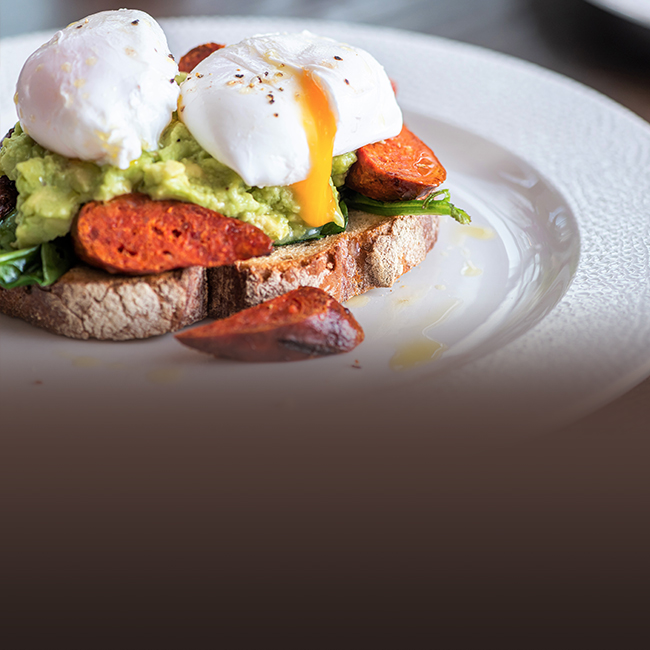 Brunch menu at The Green Man