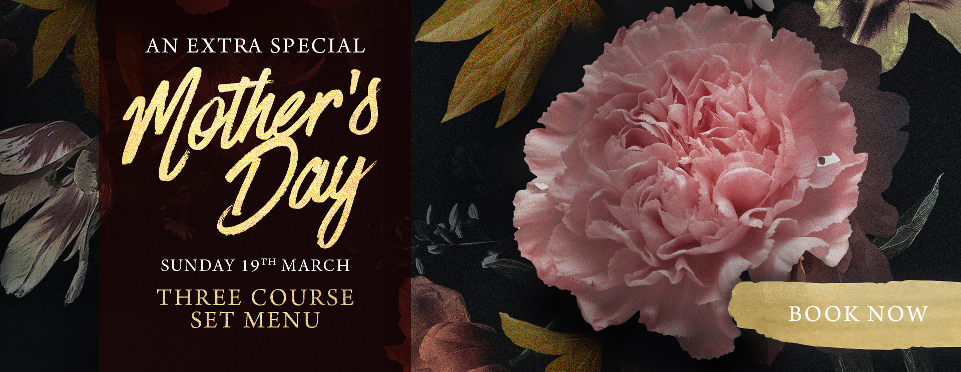 Mother’s Day menu/meal in Trumpington