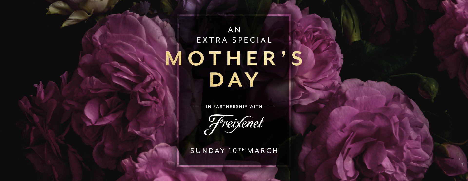 Mother’s Day menu/meal in Trumpington