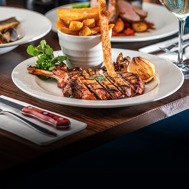 A La Carte menu at The Green Man