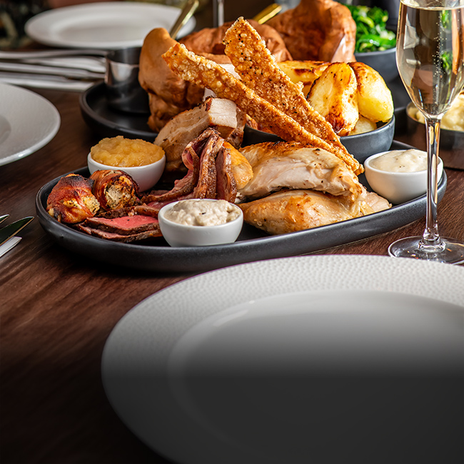 Sunday menu at The Green Man