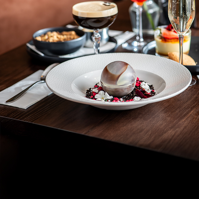 Dessert menu at The Green Man