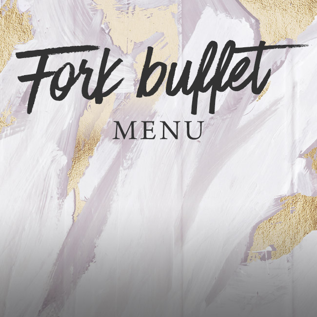 Fork buffet menu at The Green Man